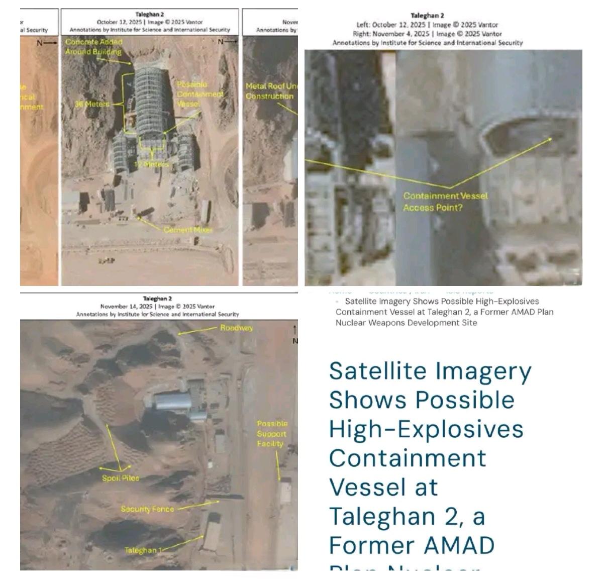 伊朗高度机密的“塔利坎-2”基地正在迅速重建和扩建。该基地曾于1999年至200