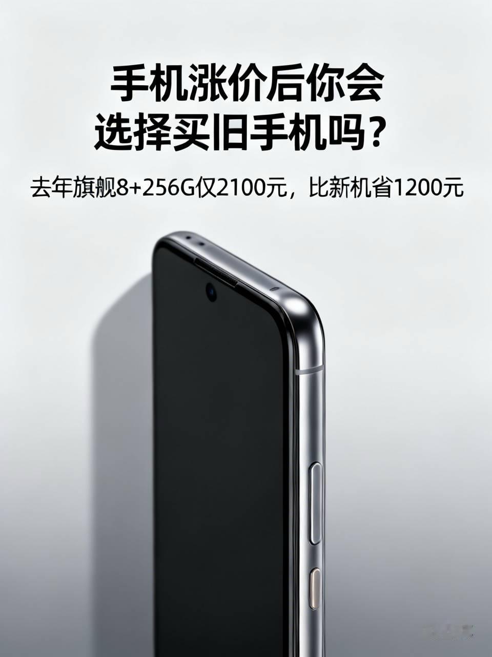 手机涨价后你会选择买旧手机吗？前几天逛电商平台，发现去年还四千出头的同配置旗