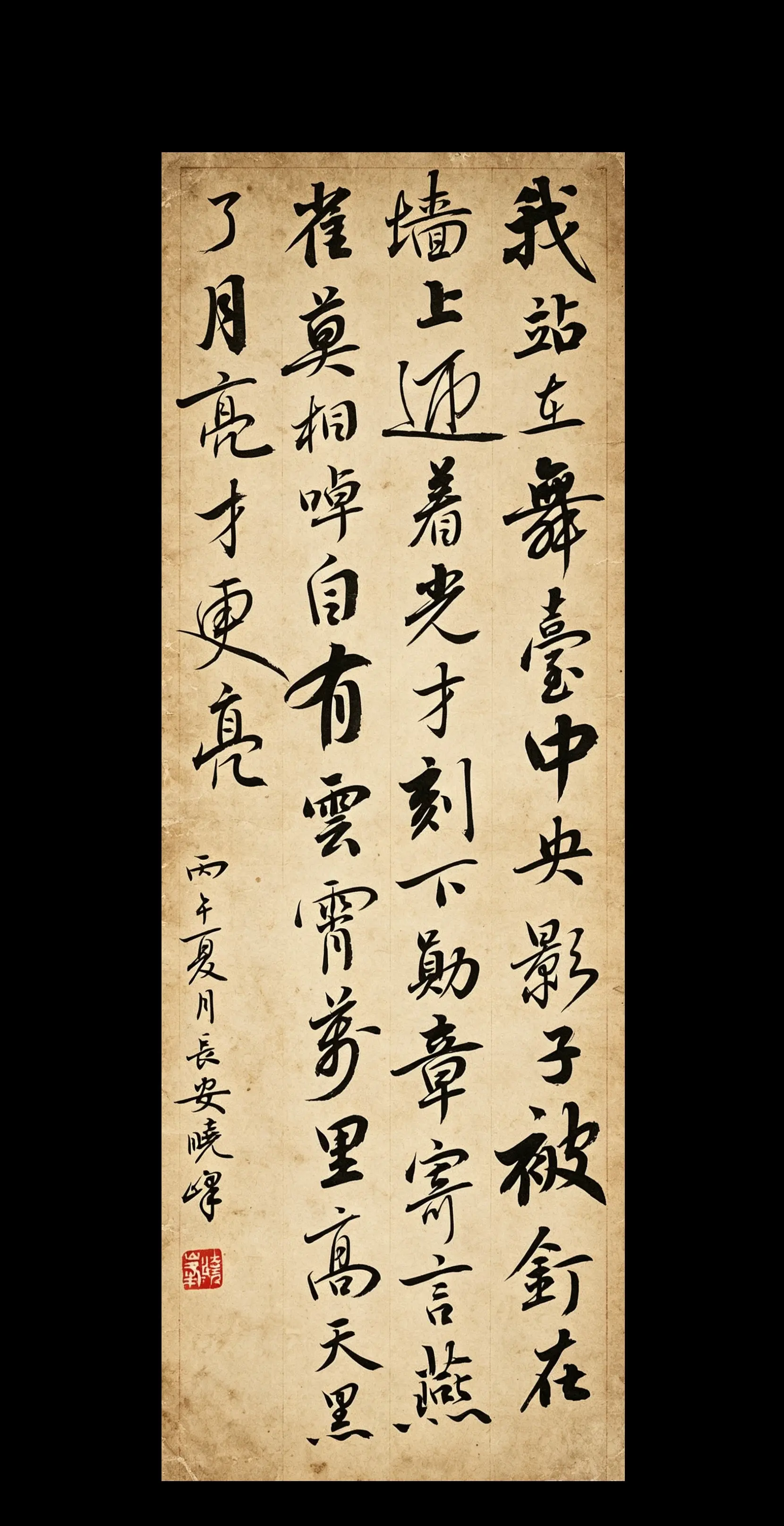 主角。