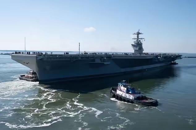 外媒：再这样下去，美国甚至没有足够航母给中国当靶子​2月6日，《亚洲时报》刊登