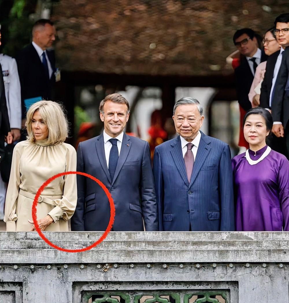 马克龙疑似被法国第一夫人掌掴之后，特意在越南访问期间主动回应了猜测，马克龙表示，