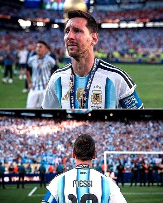 2022年世界杯决赛后，梅西哭了。所有人都以为他输不起。电话打过去，梅西在另