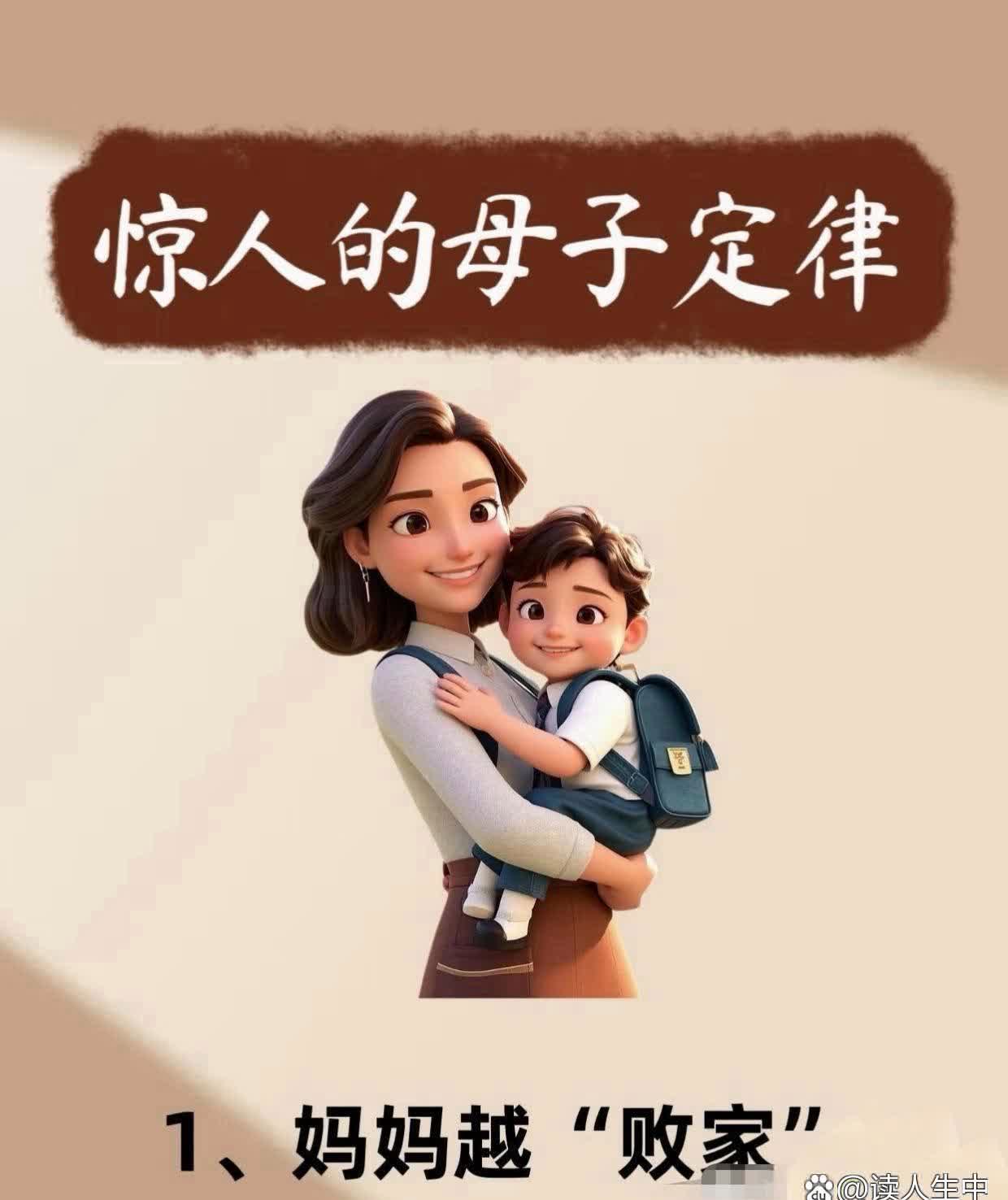 惊人的母子定律🫢越早发现越幸运！！！