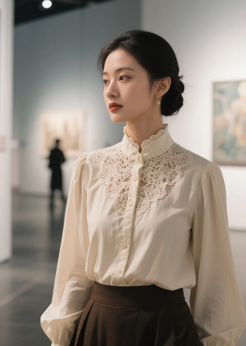 如果她在你公司楼下咖啡厅，你会多看几眼吗？