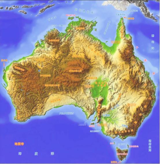 澳大利亚应该也很苦恼吧，自己独占一整块大陆，什么都不缺，要矿有矿，要草场有草场，