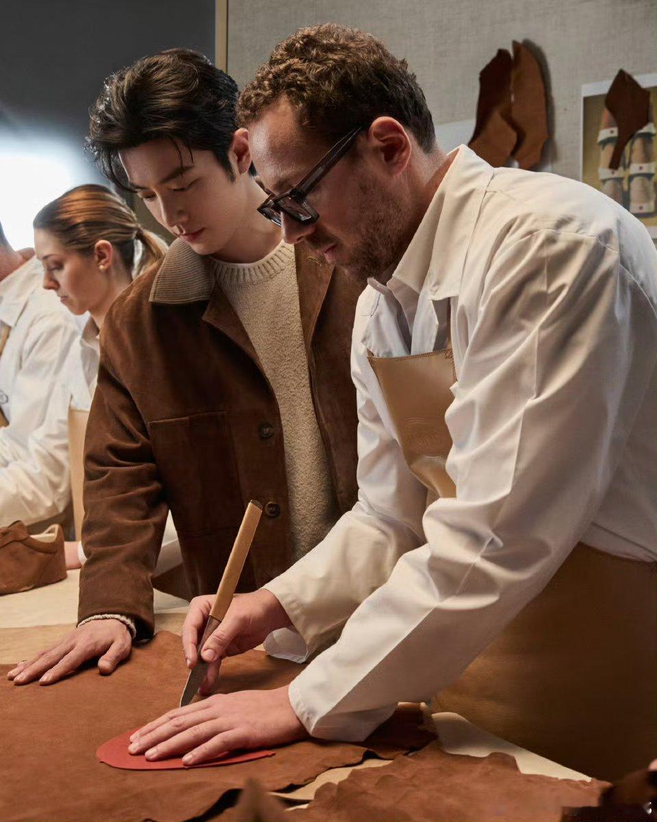 tods全球品牌代言人肖战肖战tods最新商务大片，意式优雅绅士老钱风优雅与时