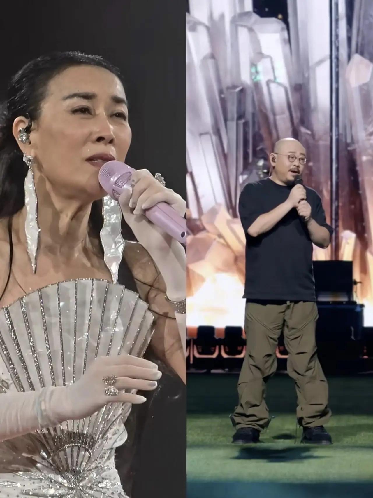 那英这场演唱会，如果非要和刀郎比较，那我只能说，她比刀郎强在了助阵的朋友
