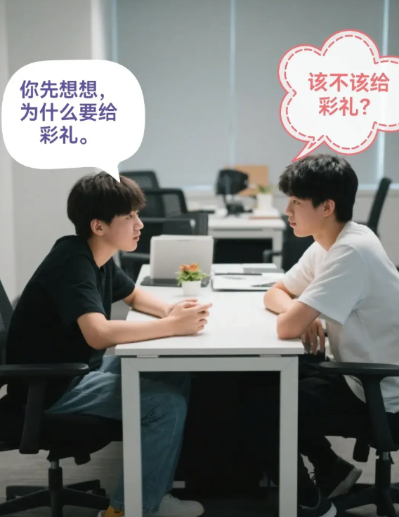 该不该给彩礼，听听00后男生是怎么说的吧！一个00后男生说：“既然你愿意给彩