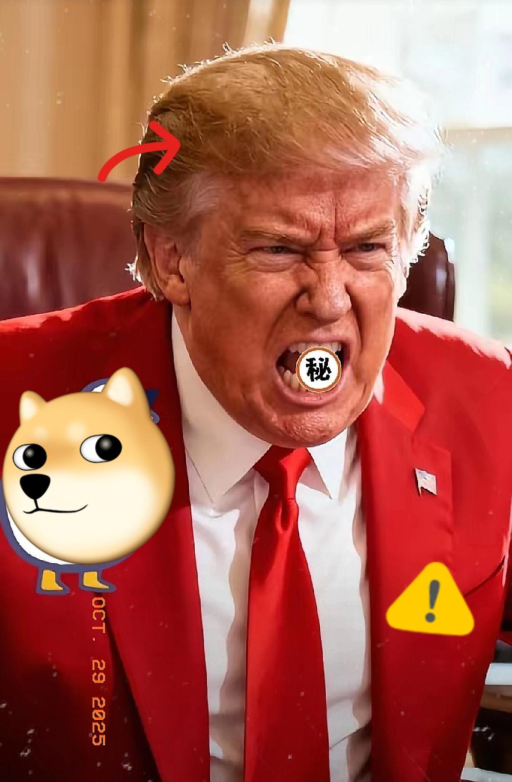 就在刚刚特朗普突然宣布了10月28日，美国联邦政府“停摆”已4周，且距离史上