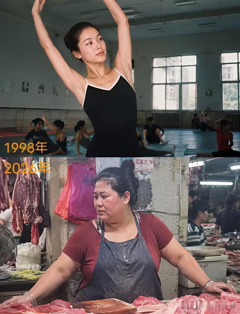 事实证明，再漂亮的女人，也经不起时间的折腾！