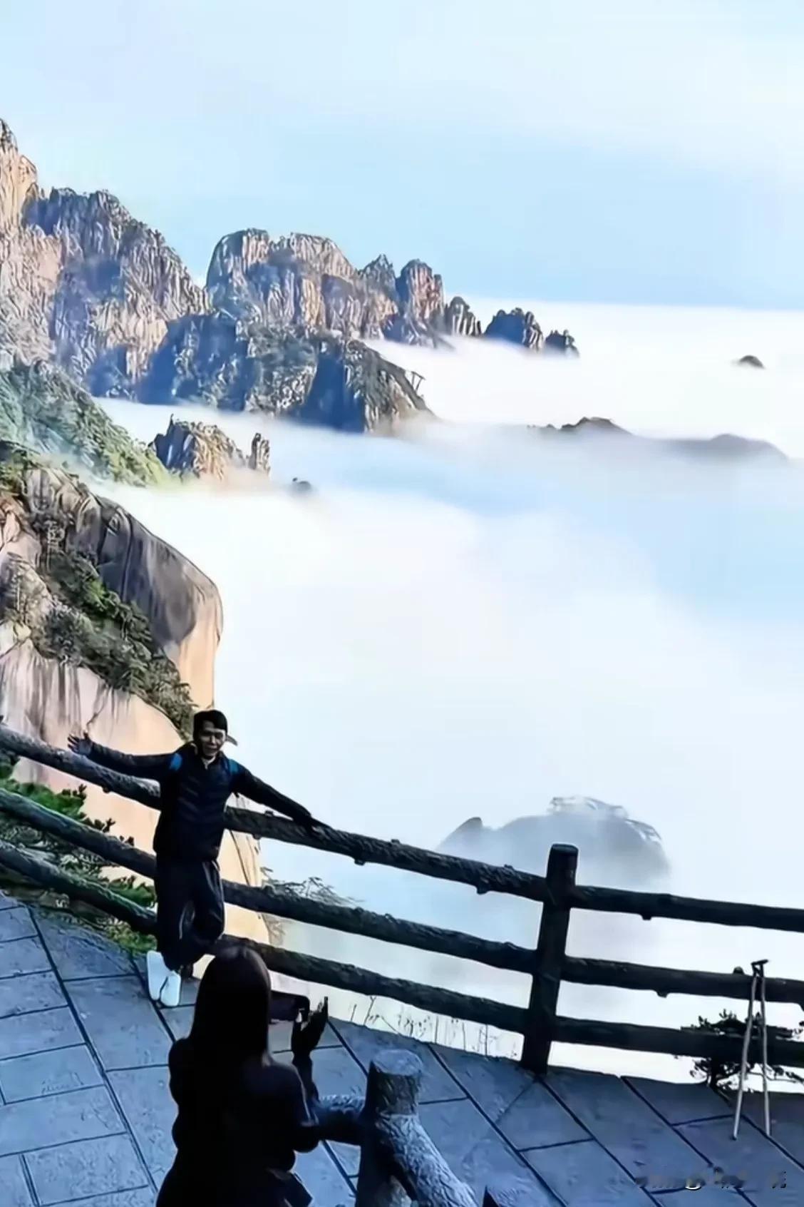 真被这款风景震撼了，真的跟水墨画一样让人心旷神怡，祖国的大好河山怎能让人不爱！