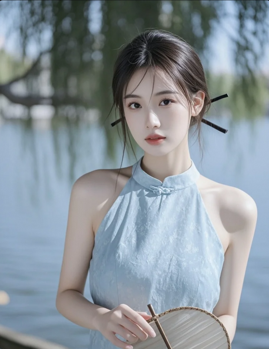 有她这样的女生在朋友圈，点赞必须排第一