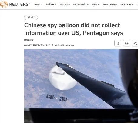 2023年到2024年，相隔一年两只“高空气球”，先后飘过美国上空，为何一年前的