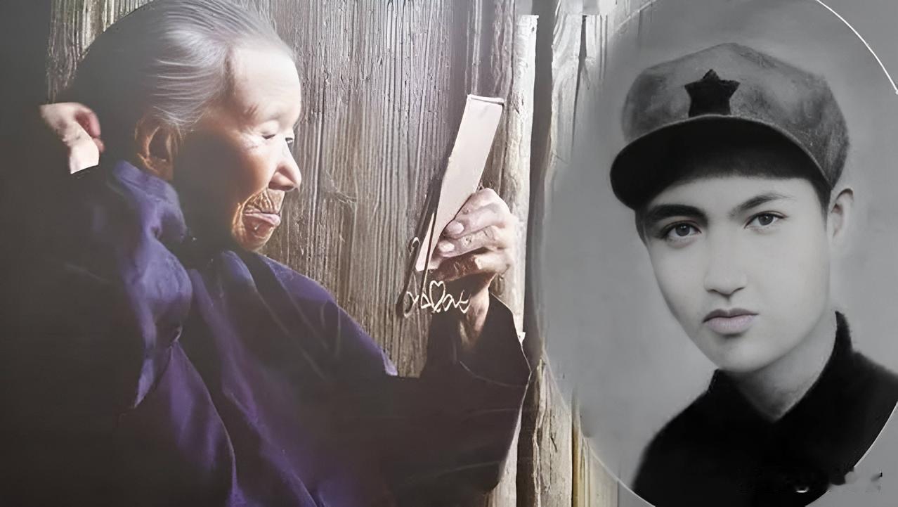 江西一奶奶为等红军丈夫守了70年，最后也没等到。1929年新婚3天，丈夫李才莲离