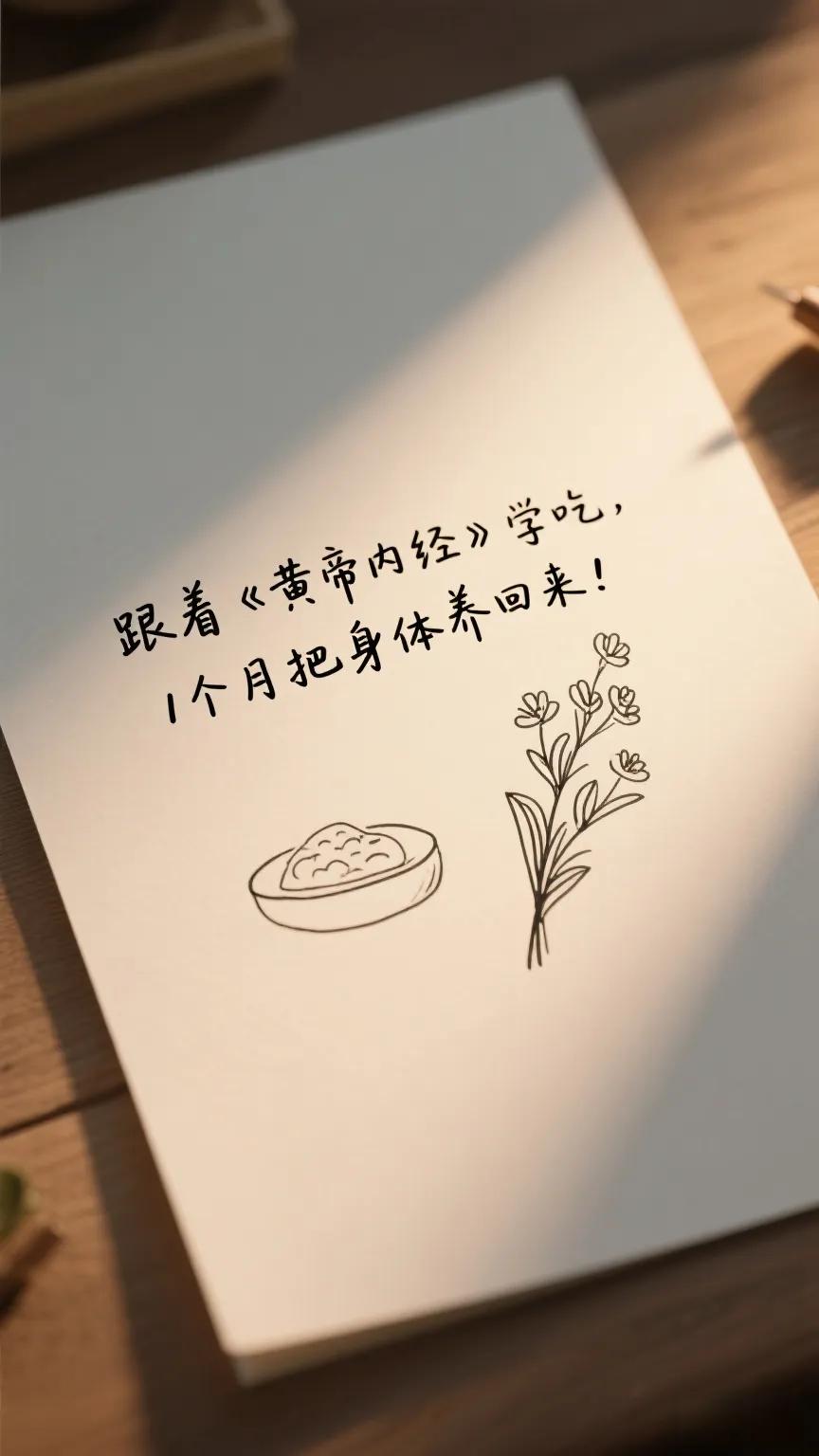 跟着《黄帝内经》学吃，1个月把身体养回来！（特别是经常感到头晕乏力的女生）《黄