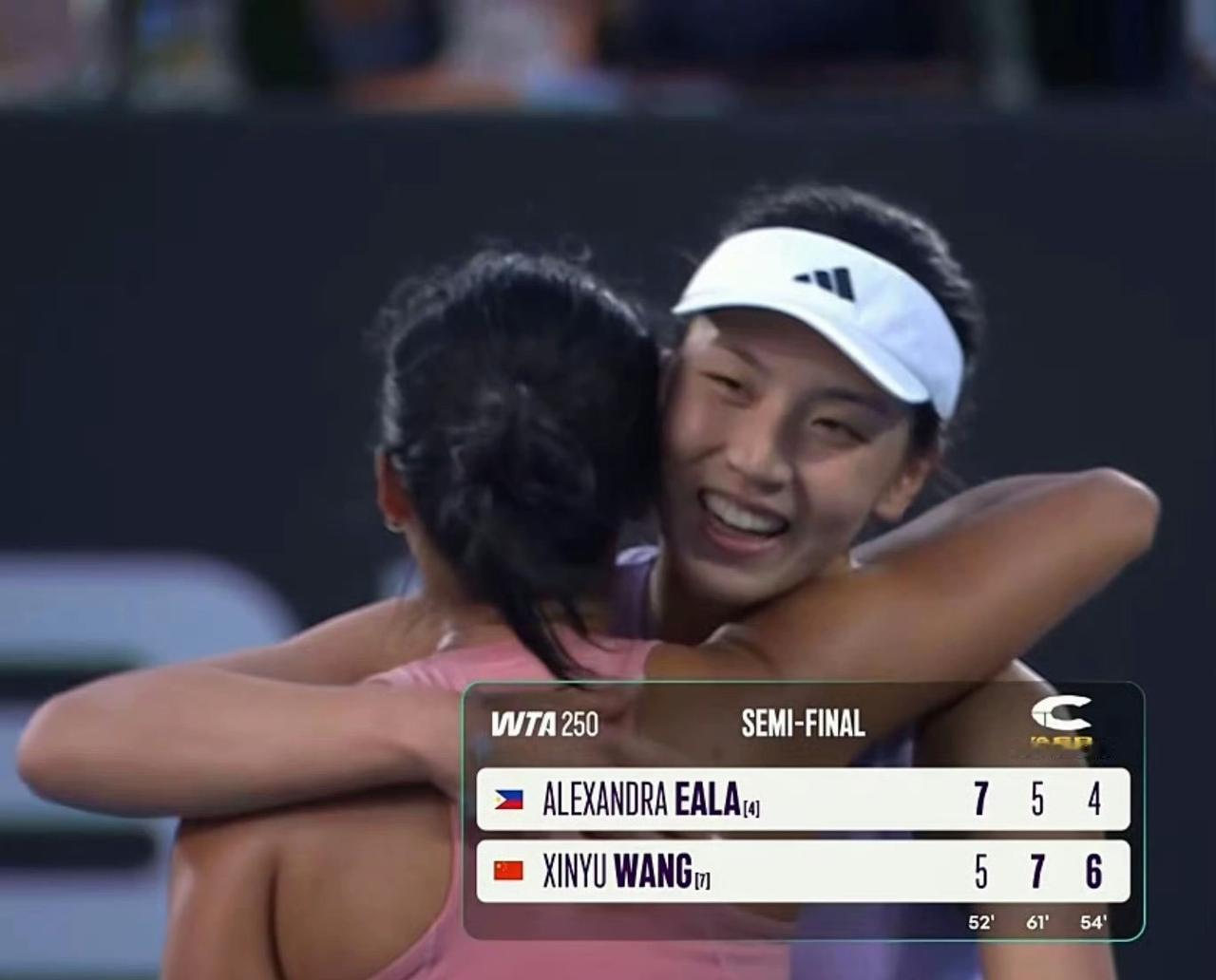 最提气的中国球员！5-7/3-5落后，王欣瑜挽救赛点逆转伊埃拉晋级决赛！这场过