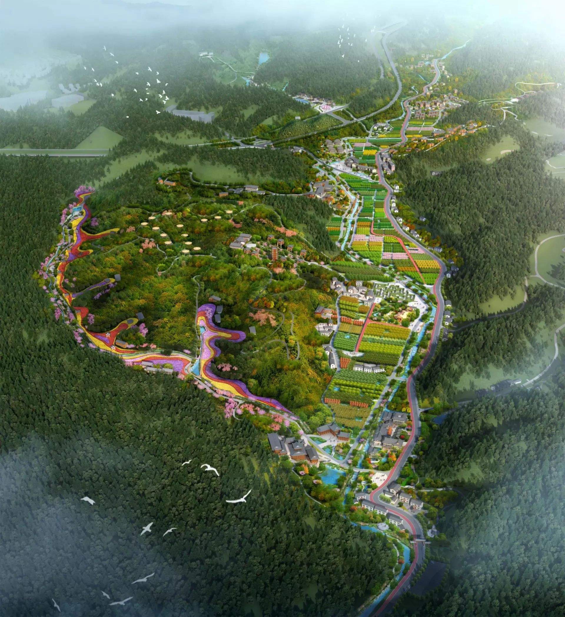 张家界绿航旅游生态园规划设计