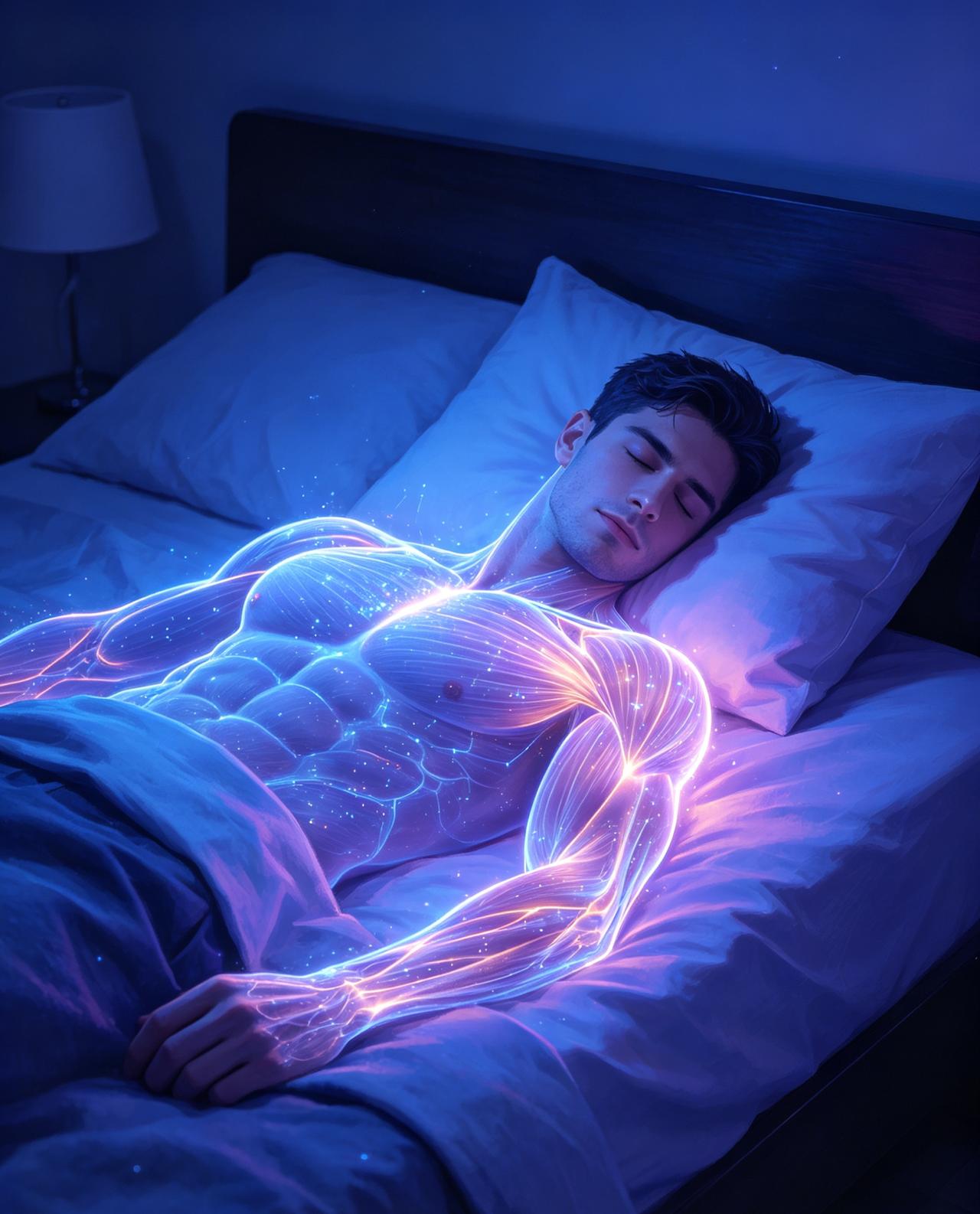 睡觉才是顶级增肌良药，懂睡眠的人，抗衰塑形少走一半弯路健身圈亘古不变的三大核