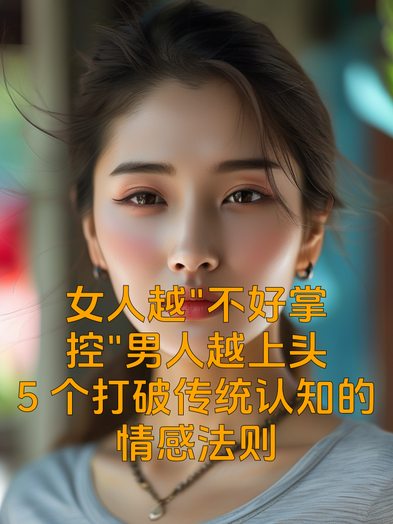 女人越"不好掌控"男人越上头：5个打破传统认知的情感法则