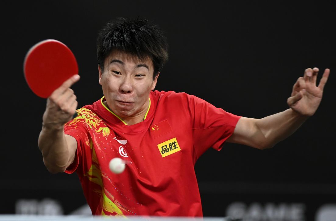 1月30日，今天徐瑛彬牛了！3:0赢了樊振东队友迈斯纳。蜜蜂狗今天不但赢了