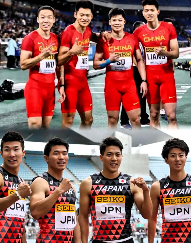 东京田径世锦赛：日本比中国更有竞争力的12个优势项目1、男子100米跑和4×