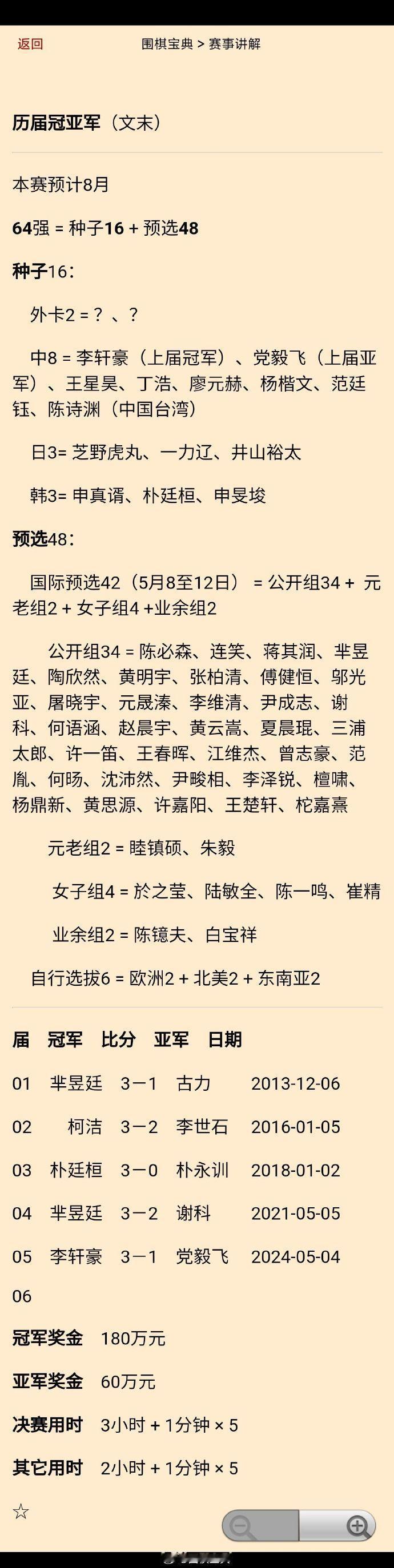 陆敏全（击败金恩持）昂首晋级第6届梦百合杯本赛围棋