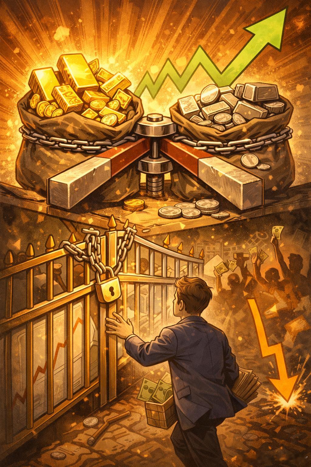 黄金白银基金暂停申购一批黄金、白银相关基金陆续暂停申购，很多人第一反应是是不是要