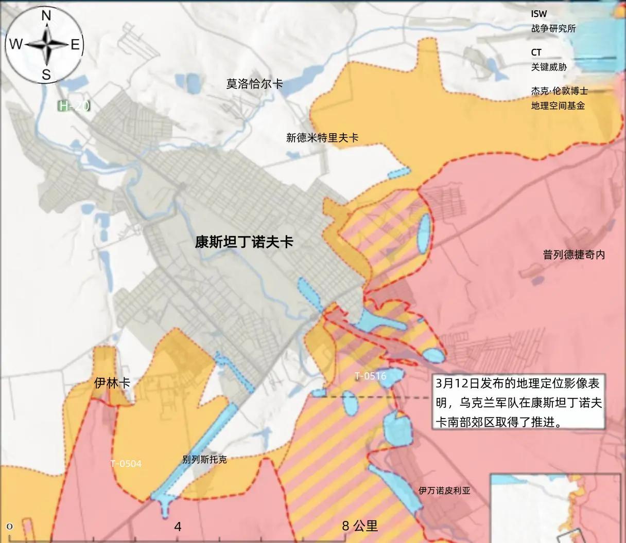 决战双子城之外围争夺：无人机绞杀火炮，乌军在康城推进3月13日，俄军在利曼