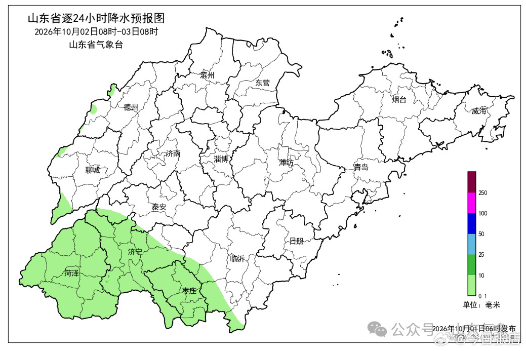 【小雨！张店最新天气预报】山东省气象台发布最新天气预报：2日白天到夜间鲁南地区天气晴转阴有小雨，其他