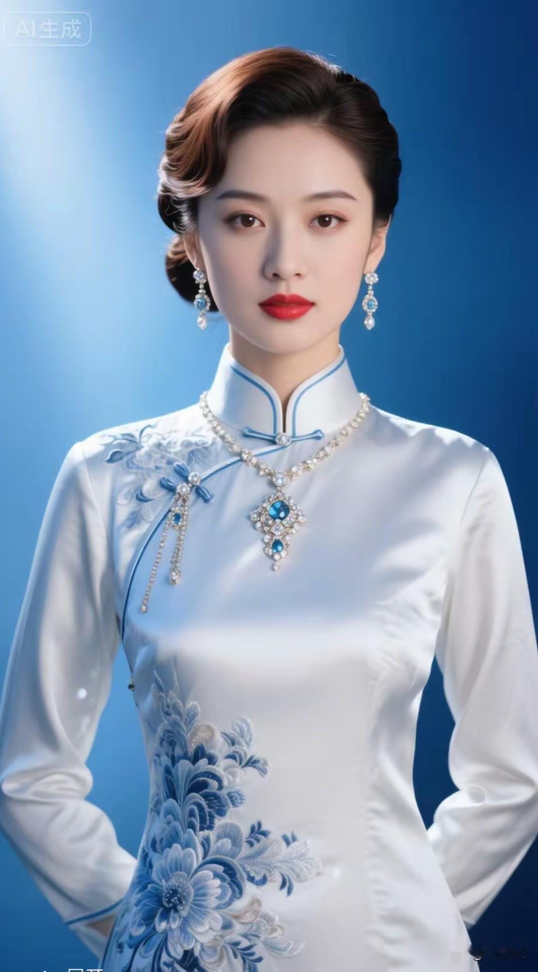 东方旗袍，文化底蕴。百年传承，国风古韵。贴身裁剪，盘口开河。身姿妙慢，凸显