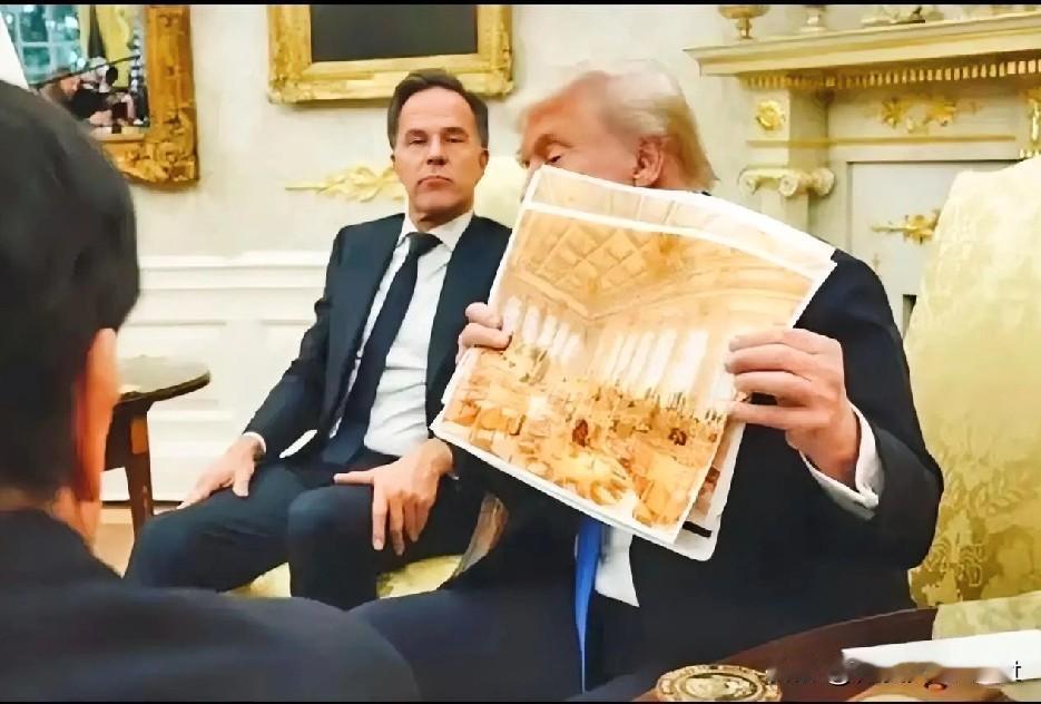 老特这趟中国行，怕是真被震撼到了真的越看越明白一个道理：奢华可以靠钱堆砌，气