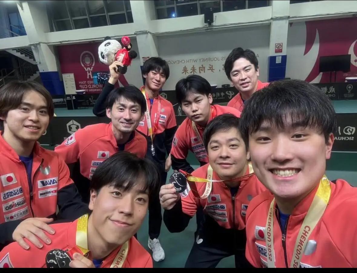 户上隼辅发文总结成都混团世界杯：“ITTF混团世界杯，多亏了队友和工作人员的