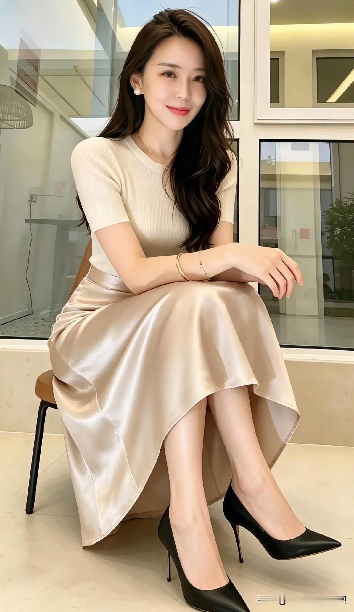 《温柔的力量》浅笑如春风拂面，优雅从容。以自信为裙，以努力为鞋，每一步都