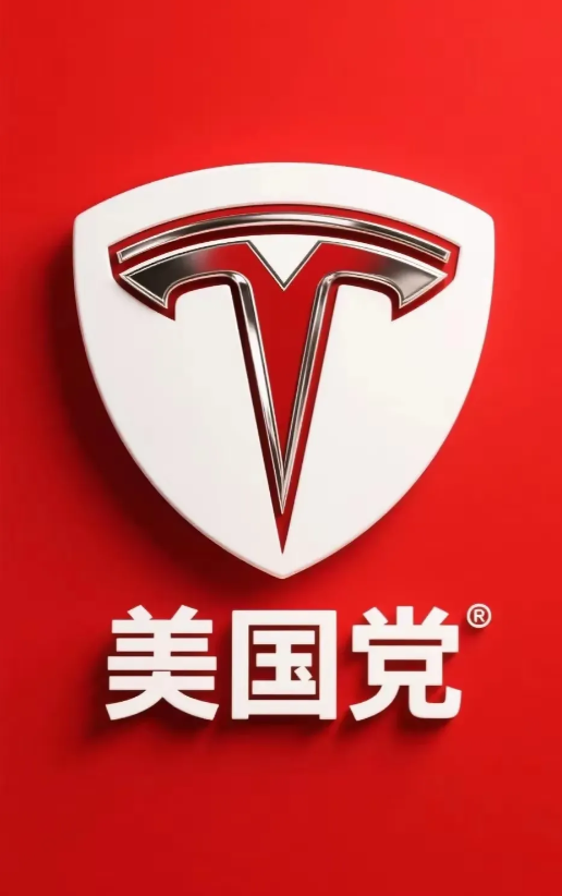 马斯克忙不过来，中国网友帮设计党徽设计草图若干幅，任马斯克从中挑选，设计稿费