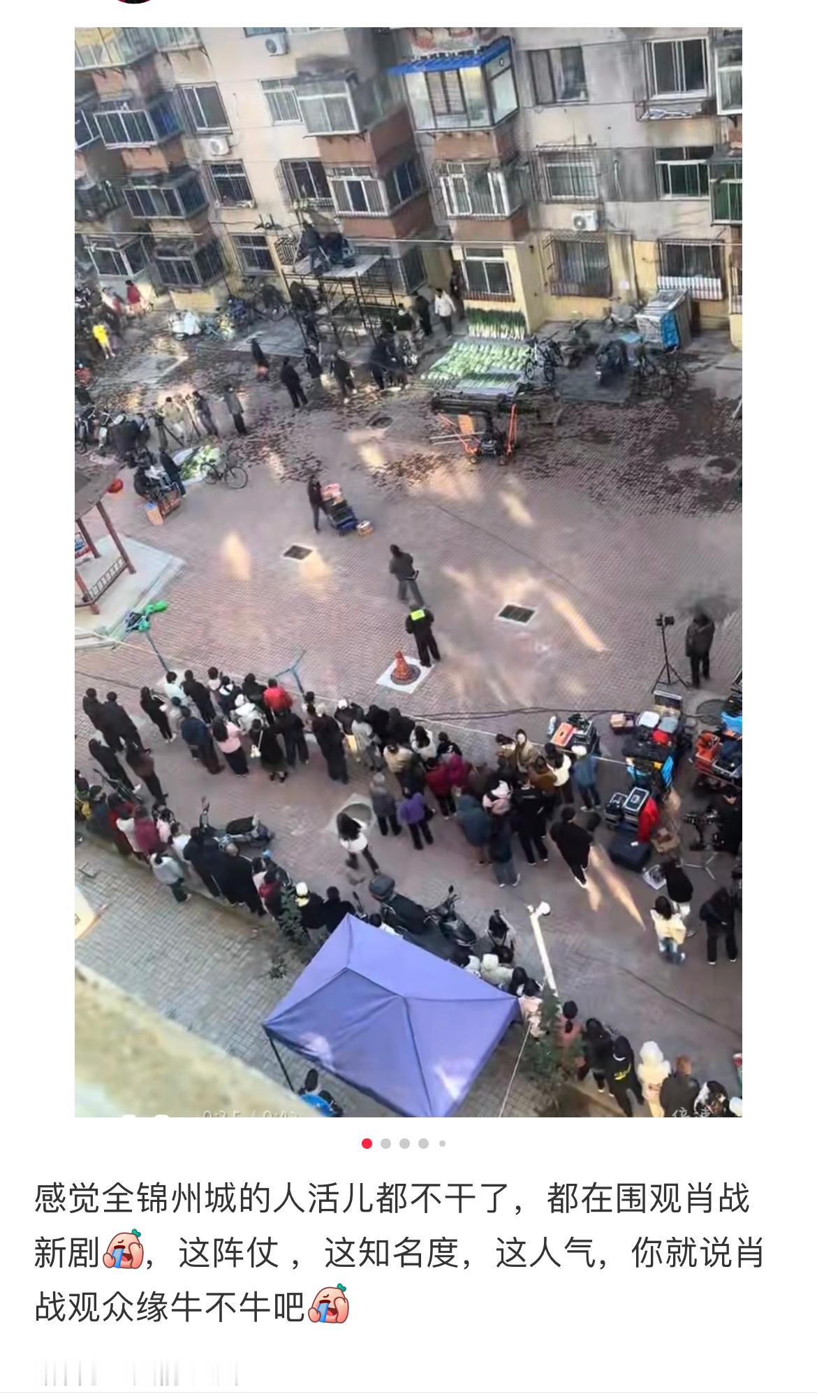 全锦州人啥活儿都不干都来看肖战啦[笑着哭][笑着哭][笑着哭]​​​
