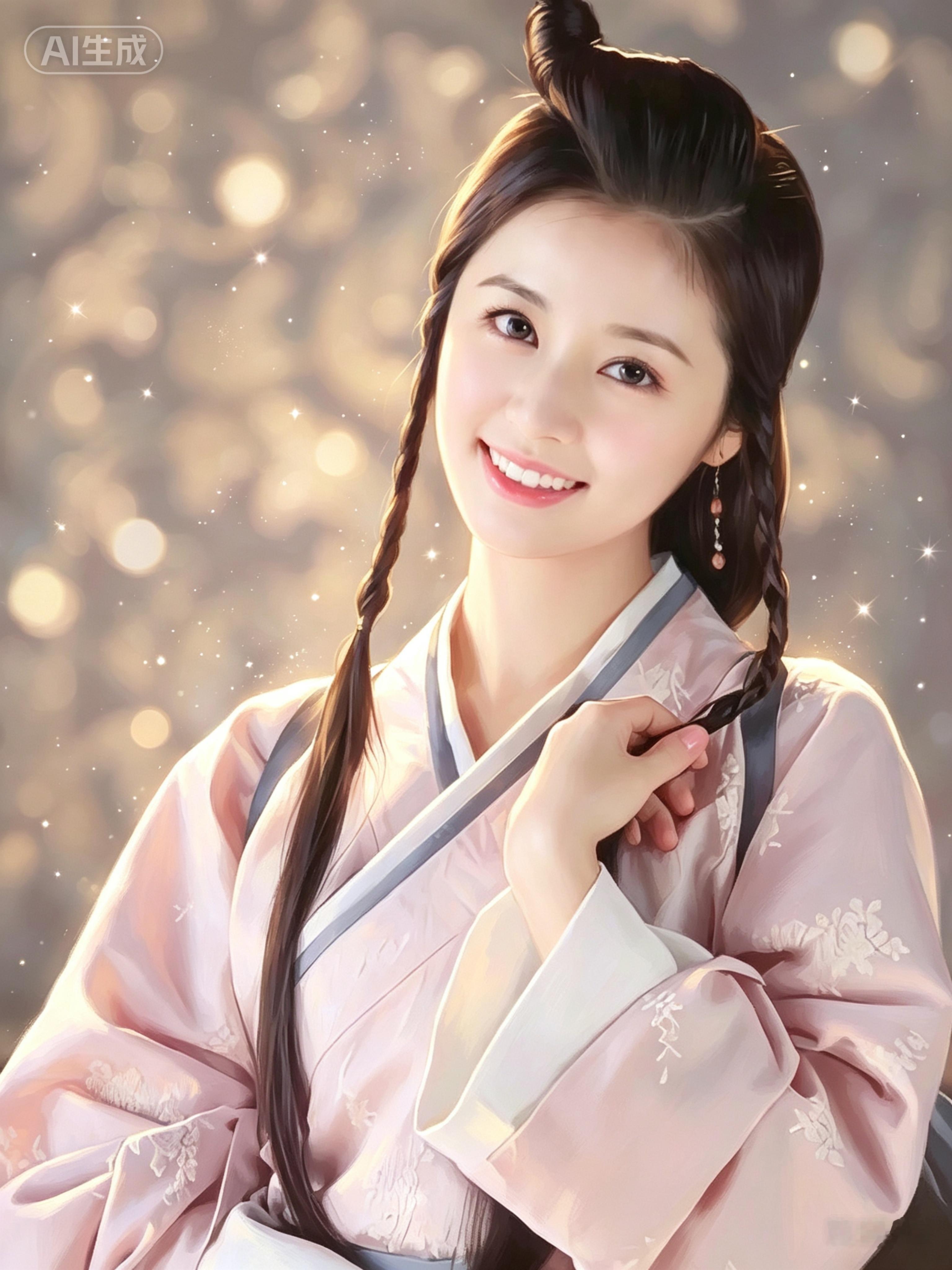 林心如林心如正能量林心如之美人心计来组窦漪房ai手绘美图！