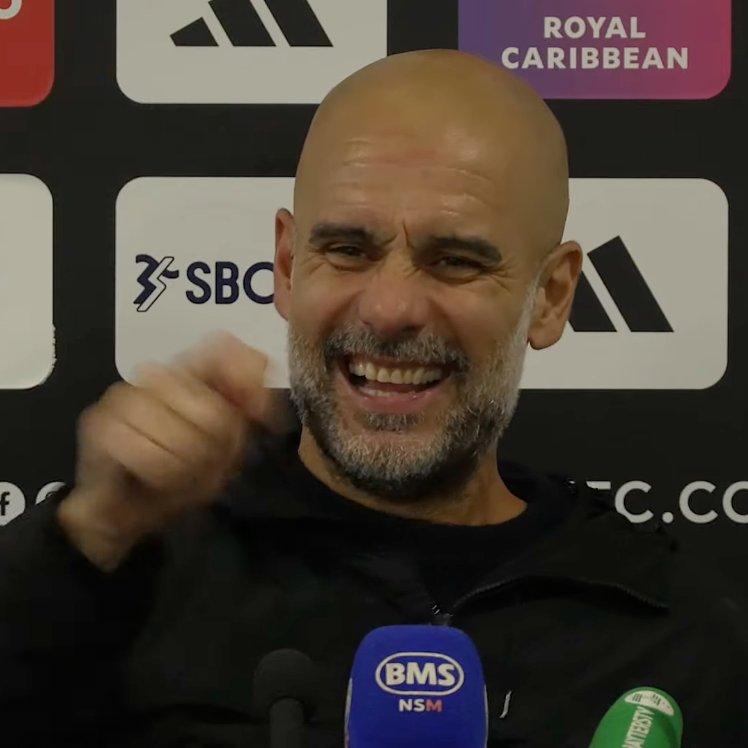 【玩的就是心跳】曼城连丢三球，客场5-4惊险击败富勒姆，瓜迪奥拉赛后调侃记者🤣