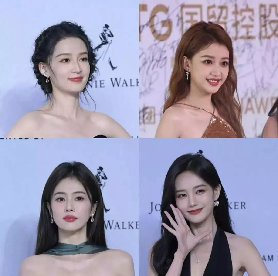 沁系长相具像化了，放一起精修图很像，分开就不像了。​​​