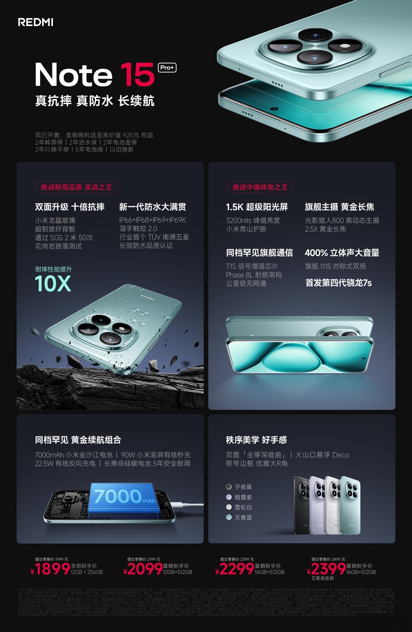 红米Note15价格出炉[吃瓜]​​​