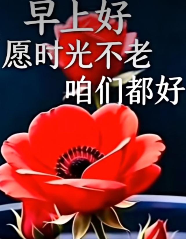清晨新一天，問候送祝福，但願你今天：快樂又風光，溫馨又吉祥，健康金滿倉