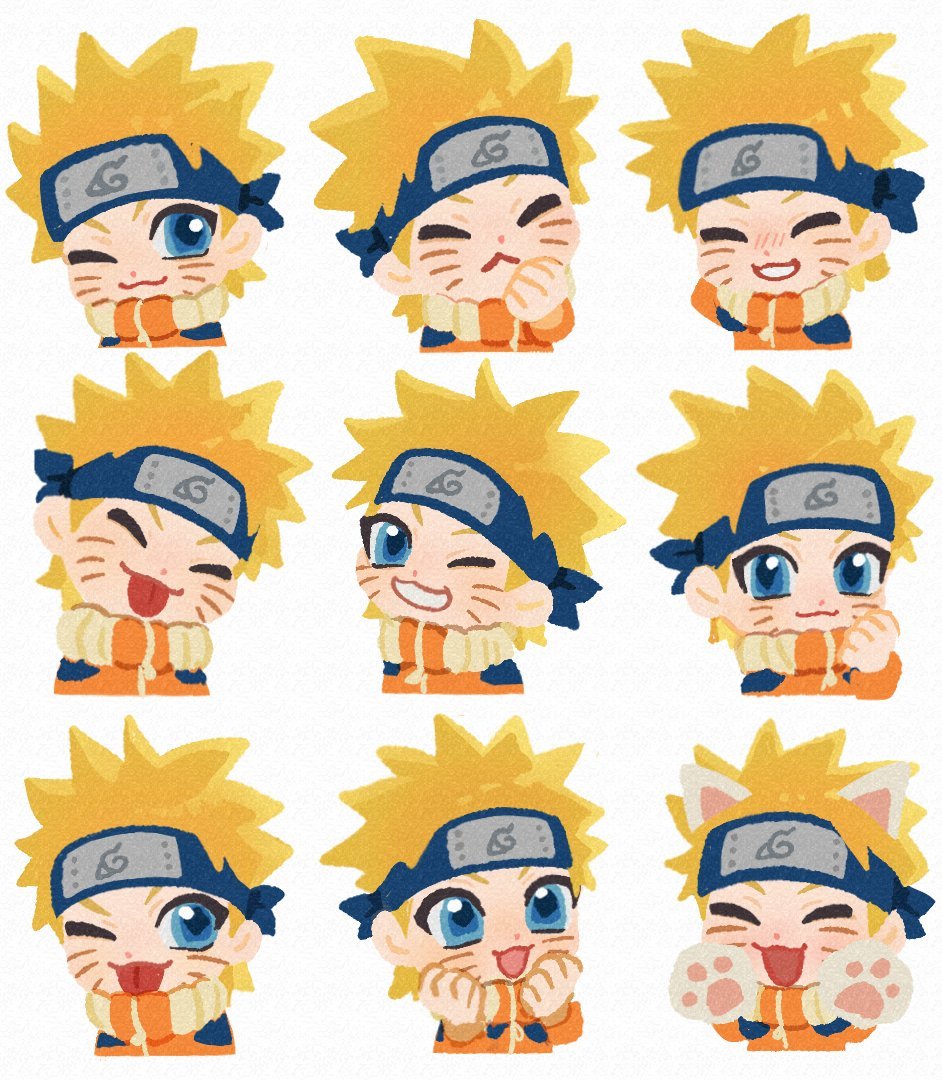 分享X上同人画师HHemLONG绘制的火影插画🔥好喜欢这样的画风啊大家都