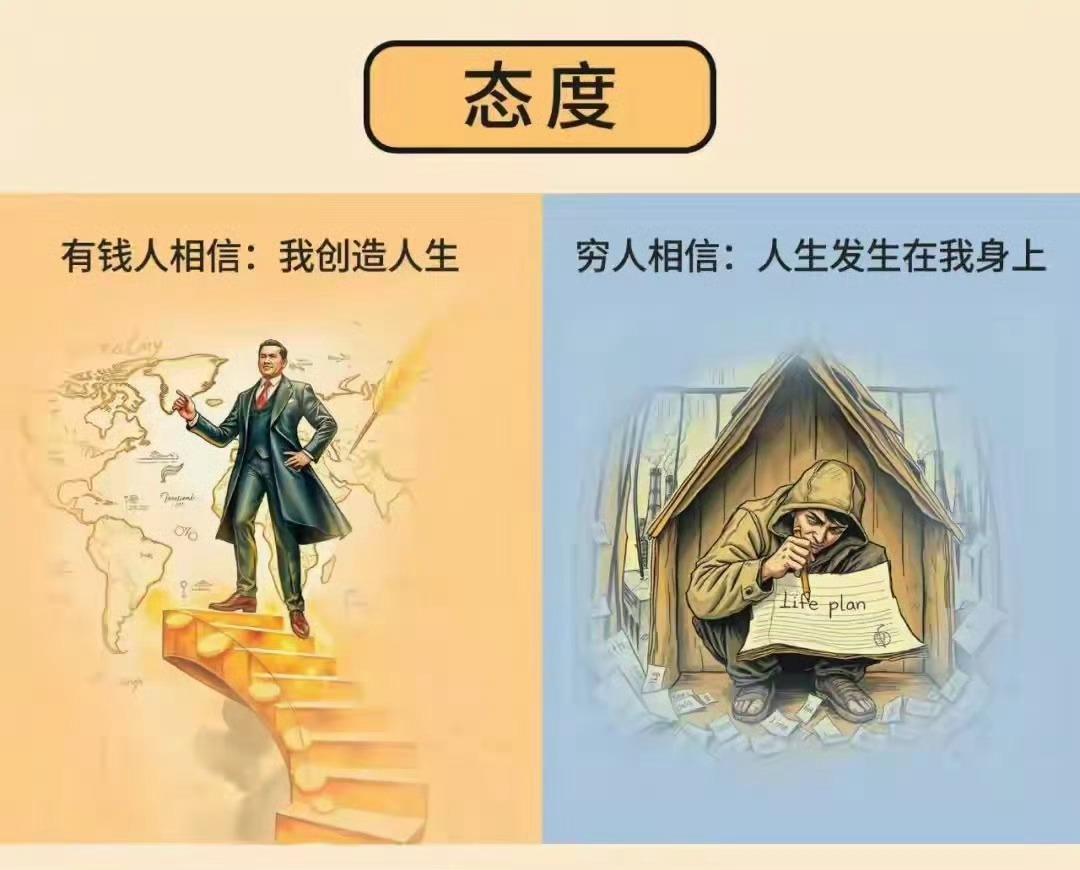 有钱人和普通人最大的区别在哪？​​​