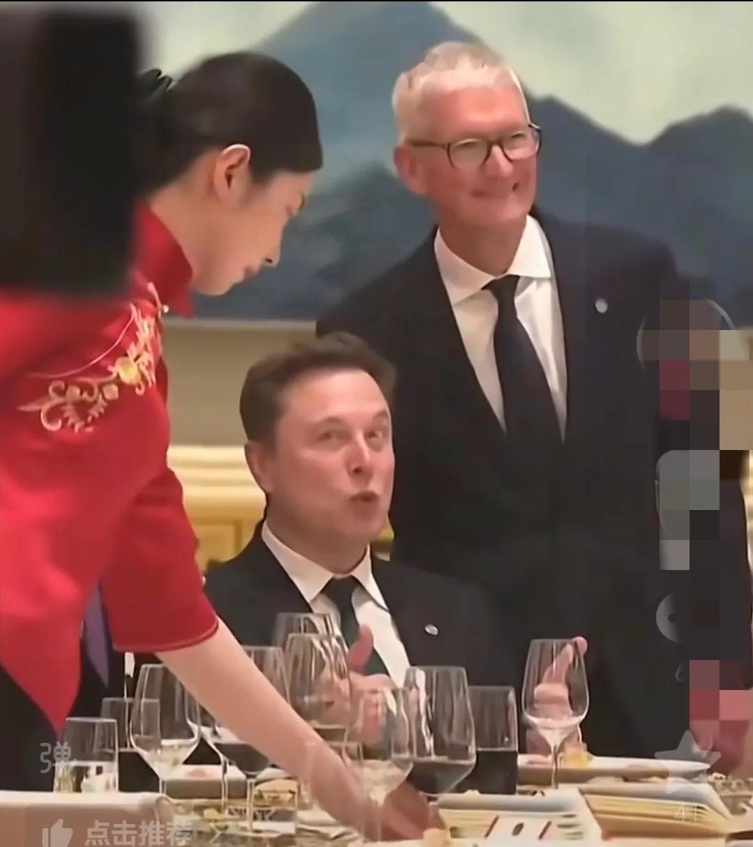 今天国宴中，库克、马斯克、赫格塞斯放着茅台不喝，直接喝起了可乐，国家级正式宴请