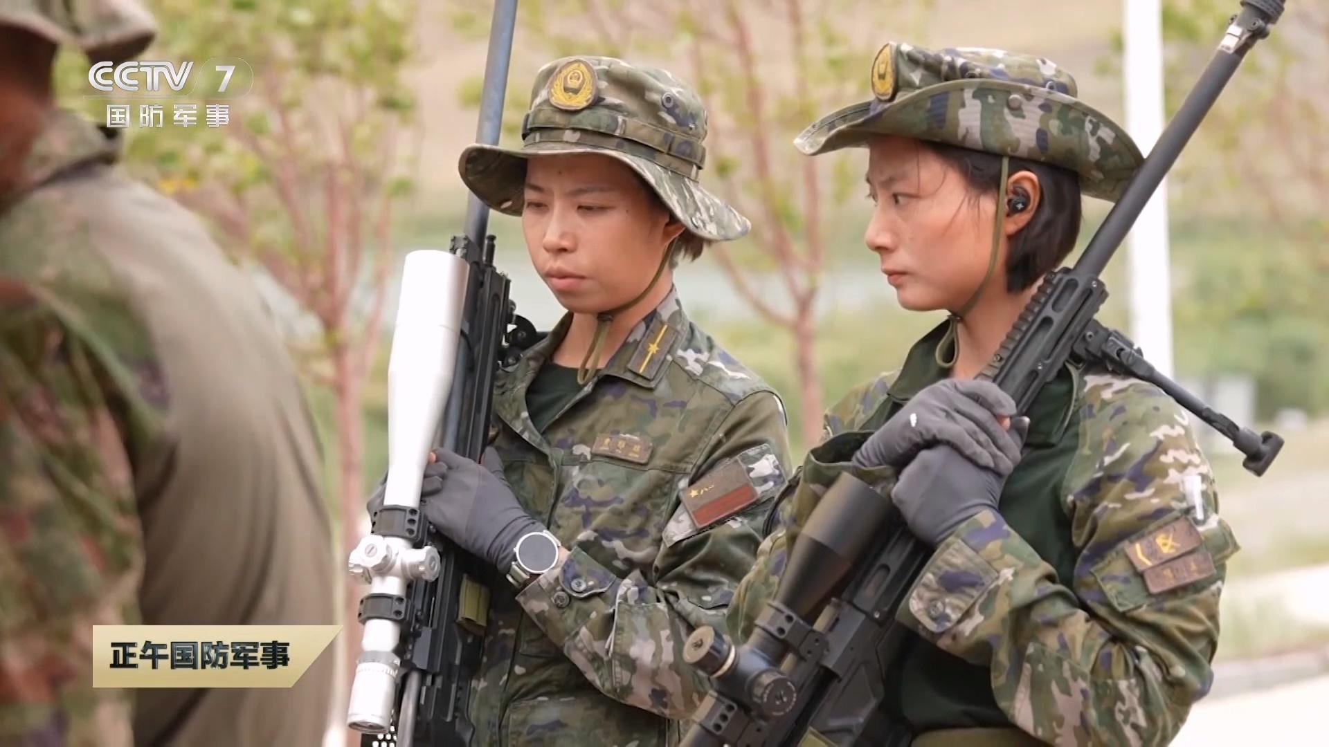 烽火问鼎计划参加“锋刃-2025”国际狙击手射击竞赛的黄雅琼和陈玉，她们都来自