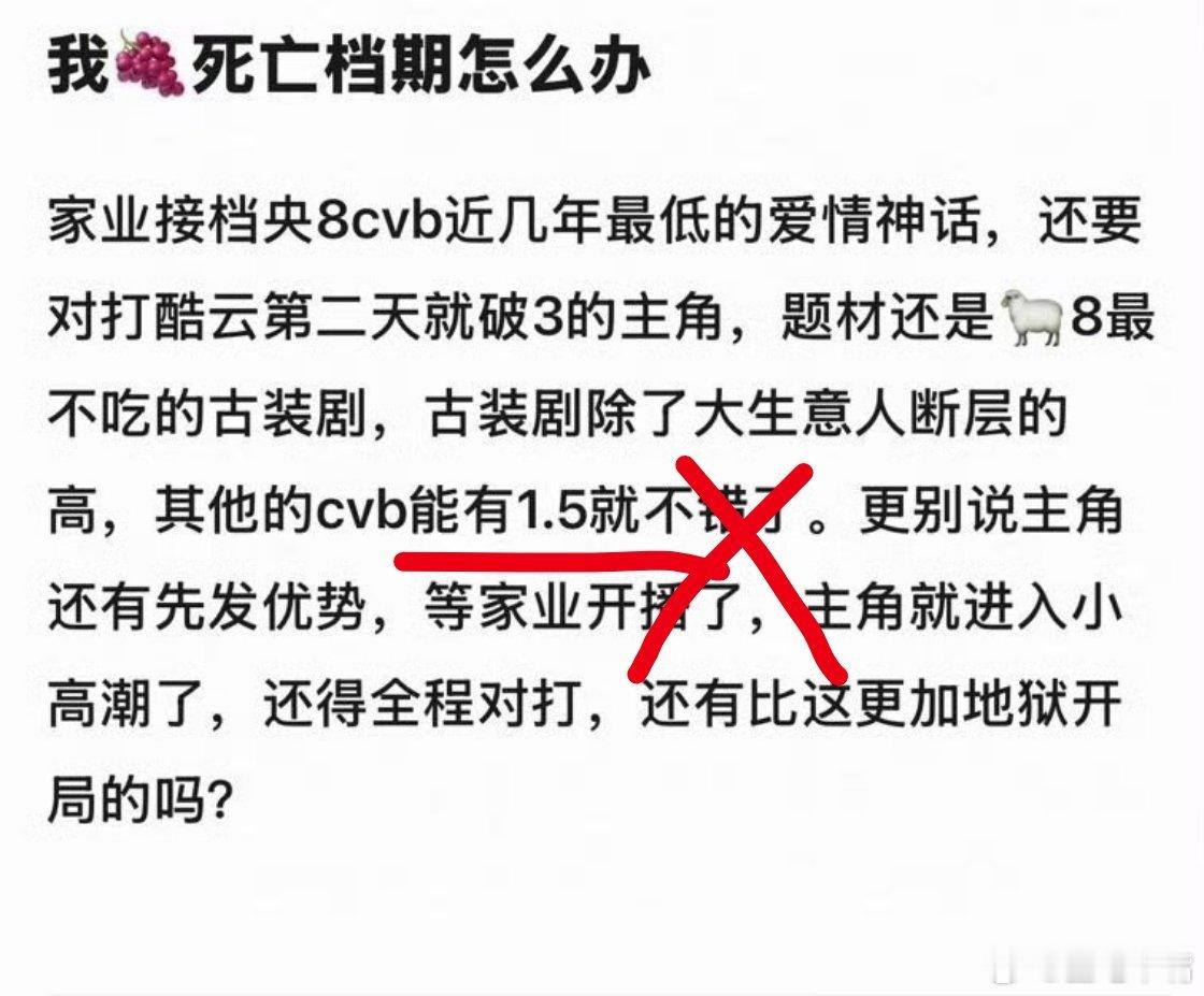 家业那些还想着收视率有1.5的你们真的没看清形式也没参考其他剧！要么就是黑子故