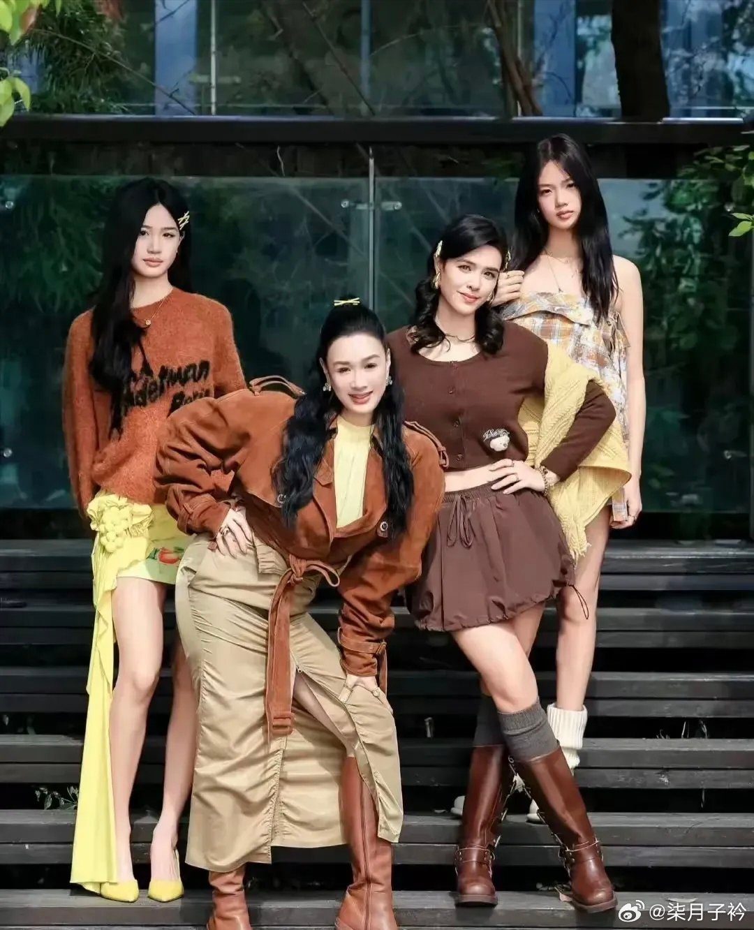 钟丽缇这基因简直“开了挂”，几任老公的“丑基因”全被碾压。仨女儿不同爹，却都和老
