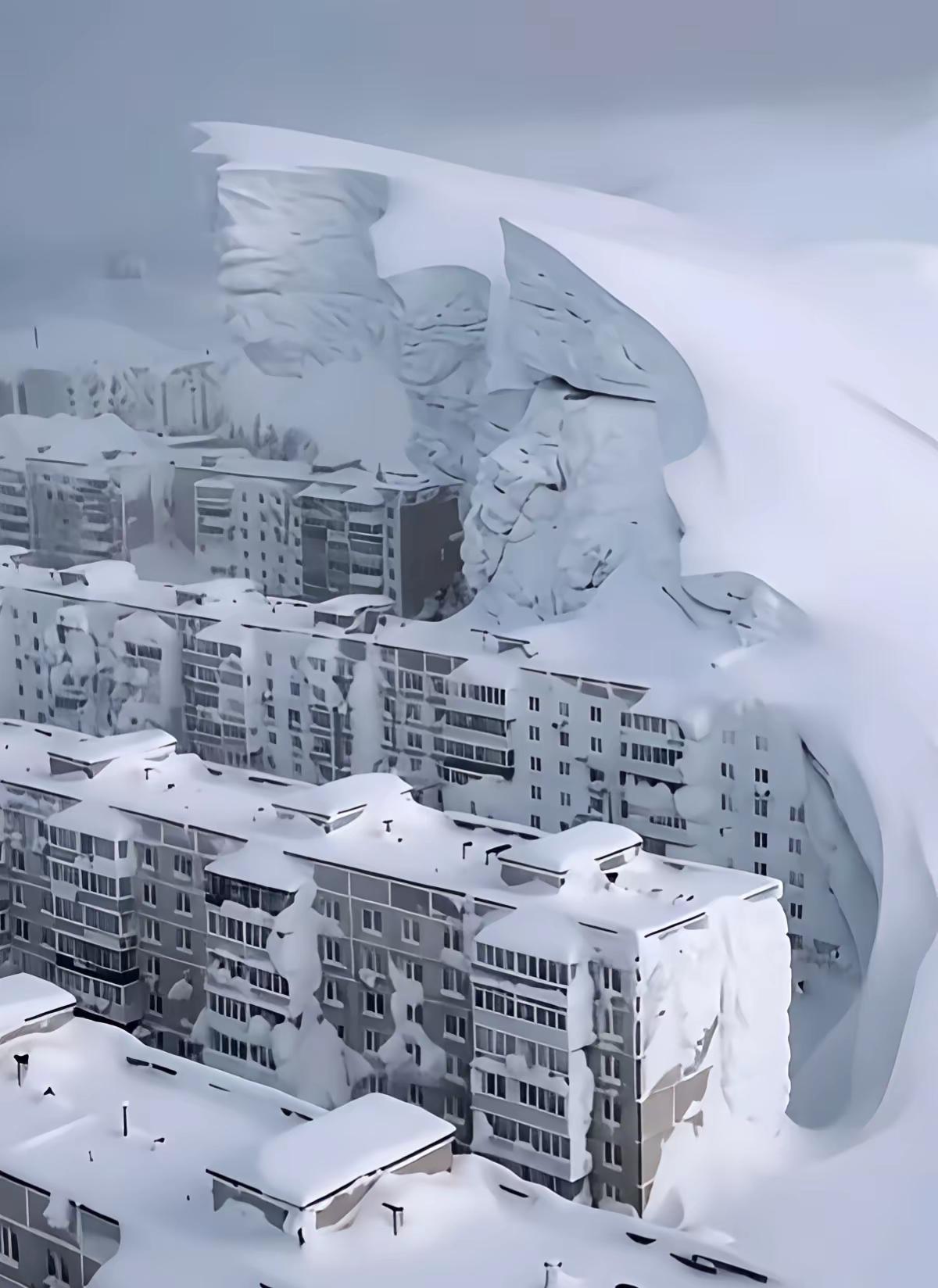 堪察加半岛的暴雪，再现后天电影场景，但却一点也不科幻!当全世界都在惊讶和痛斥特