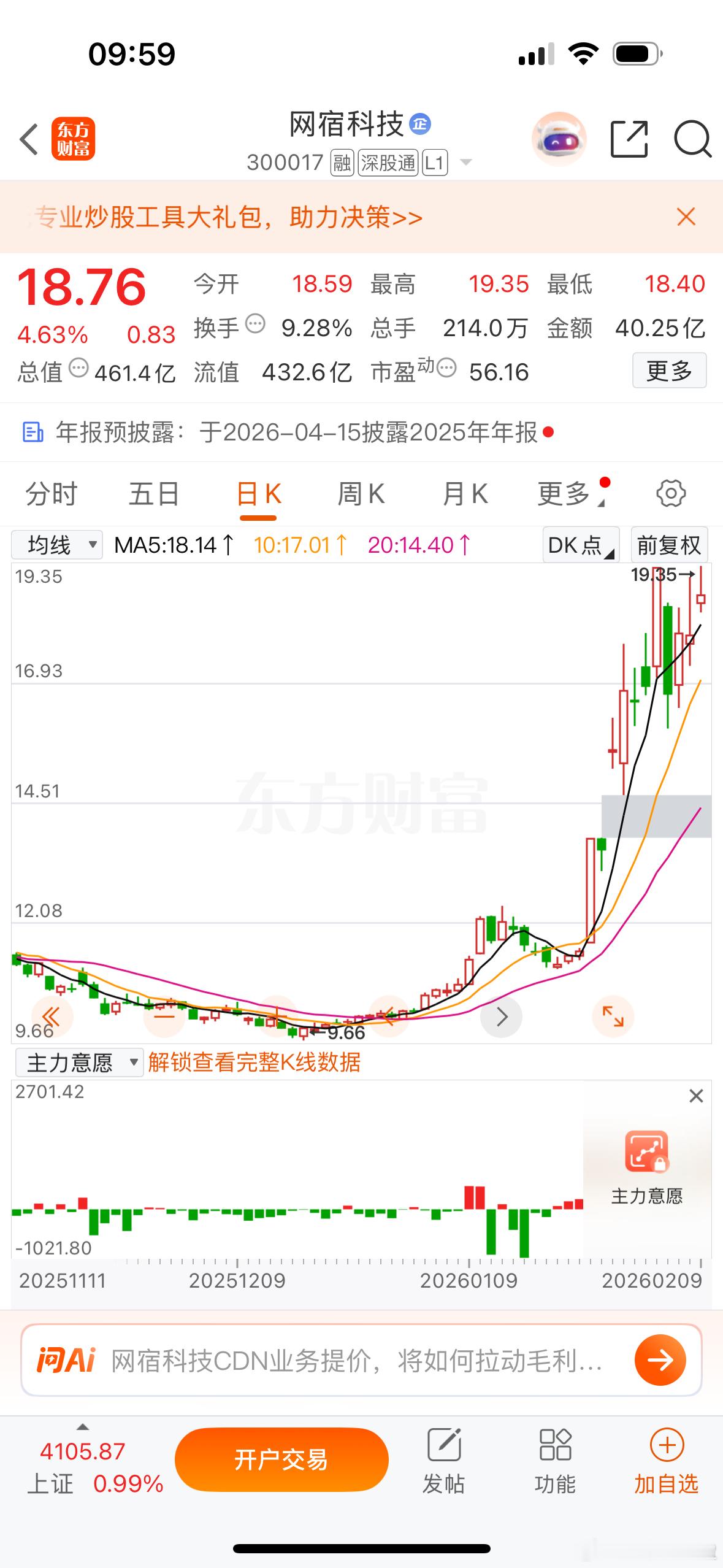 周末找了很多网宿科技的信息，坦白说，这公司好像看不到弱点，业绩方面，太多的增量同