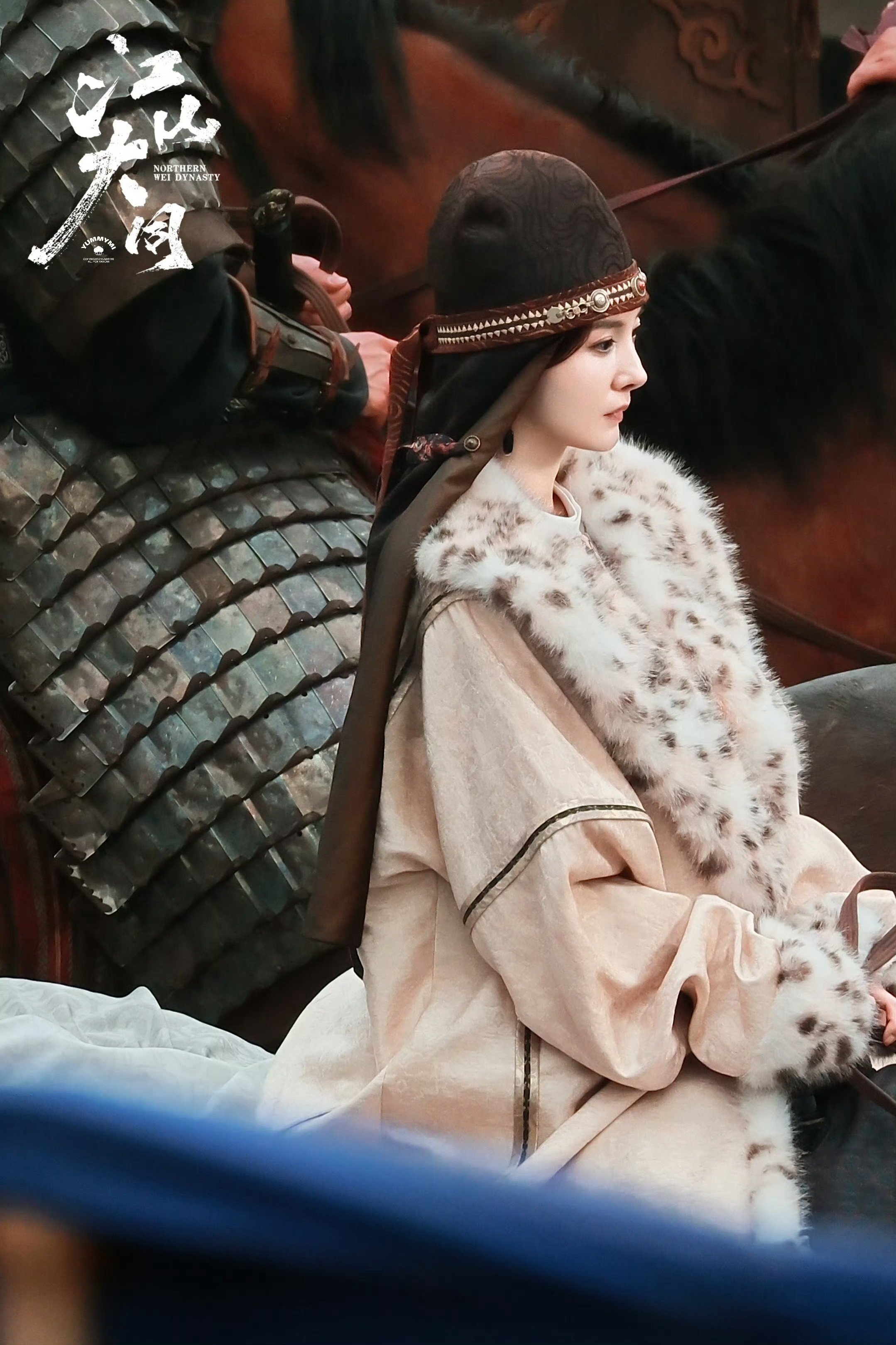 《江山大同》唯一主角的新路透来了，真的会被杨幂的冯娷给帅到，太期待杨幂的千古第一