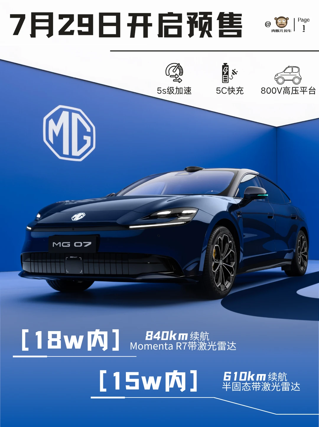 以为MG07只是个轿跑，谁想其他配置也这么夯